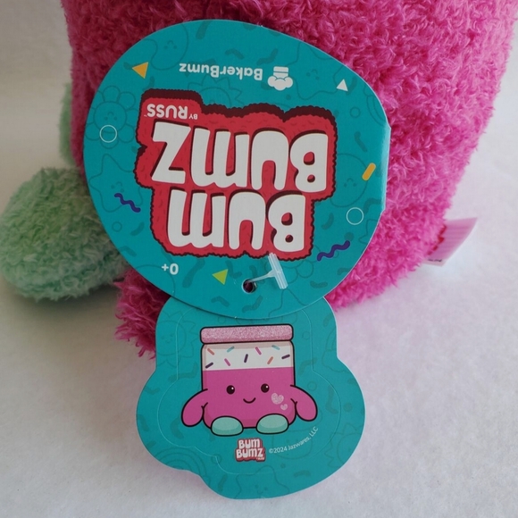 New! 7.5” Jamal the Jar of Sprinkles BakerBumz Bumbumz Sensory Plush kids gift!! - Picture 10 of 11
